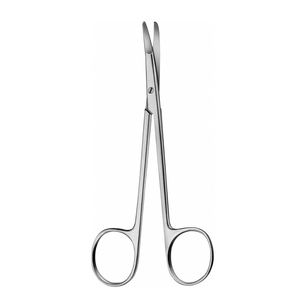 Tijeras de disección KILNER de alta calidad, punta roma plana curvada, 125mm, tijera de sala de cirugía quirúrgica de 5 pulgadas - Product Image 6