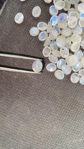 โอปอลธรรมชาติทรงกลมเจียระไนแบบบริลเลียนท์ ขนาด 8x10 มม. สีขาว พลอยหลวม น้ำหนัก 1-2.5 กะรัต ประกายไฟ รับรองโดยผู้ตรวจสอบอิสระ สำหรับทำเครื่องประดับ - Product Image 2