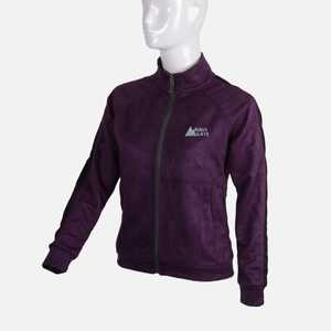 แจ็กเก็ตบอมเบอร์แนววินเทจของผู้หญิงปลอกหนังแบบบางปรับแต่งโลโก้ได้พร้อมลูกไม้ตกแต่งไส้ผ้าฝ้ายสำหรับฤดูใบไม้ร่วงฤดูหนาว - Product Image 1