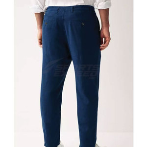 Pantalones de Hombre Más Vendidos, 100% Algodón, Corte Recto, Ligeros, Cintura Media, Casuales, Nueva Llegada - Product Image 3