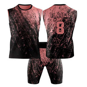 Uniformes 7v7 entièrement imprimés par sublimation en polyester, design personnalisé 2025, vêtements d'entraînement 7v7, uniformes de sport - Product Image 1