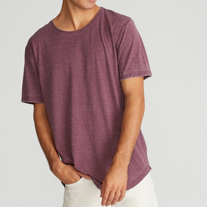 เสื้อยืดผ้าฝ้าย100% สะพายไหล่สำหรับผู้ชายพิมพ์ลายโอเวอร์ไซส์ผ้าถักแบบเป็นทางการออกแบบได้ตามต้องการ - Product Image 2