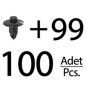 Clips para Parachoques para Toyota, Honda, Nissan, Volvo - 100 Piezas - Product Image 1