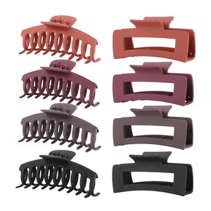 مشبك شعر مخلبي قوي بتشطيب مطفأ للنساء ذوات الشعر الخفيف أو الكثيف أو المجعد - Product Image 2