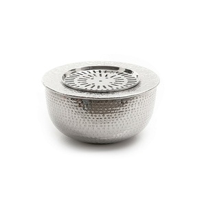 Newest Design Aluminium Tea <b>Kettle</b> Heater Customized Size Round Shape Dallah Heater For Wedding Party Table Use - Product Image 4