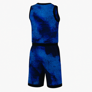 High Quality Custom Color Sublimated Basketball Uniform Set Breathable 100% <b>Polyester</b> Sleeveless Team Jersey <b>Shorts</b> for - Product Image 6