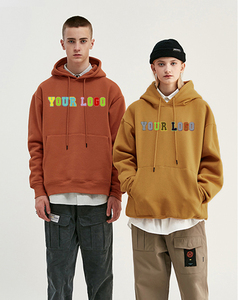 Sudadera con capucha bordada de alta calidad, ropa informal con capucha, Sudadera con capucha bordada de chenilla OEM, sudaderas con capucha de lana con logotipo personalizado - Product Image 5