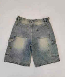 Pantalones Cortos Vaqueros de Mezclilla Vintage para Hombre - Product Image 5