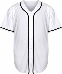 Camiseta de béisbol transpirable para hombre con logotipo personalizado de servicio OEM, suministro de camisetas para ropa deportiva de alta calidad para hombre a la venta - Product Image 3
