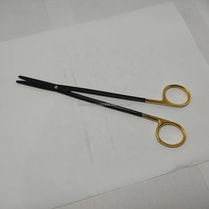 Tijeras de Disección Metzenbaum Negras, Instrumento Quirúrgico de Acero Inoxidable de Grado Médico de Alta Calidad, CE OEM, Marca Privada - Product Image 2