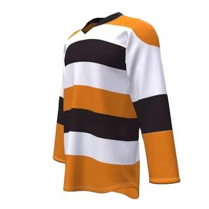 Haute Qualité Personnalisé Dernier Produit Sublimation Hockey Sur Glace Jersey Impression À Séchage Rapide OEM Sport Slim Fit Hockey Jersey - Product Image 5