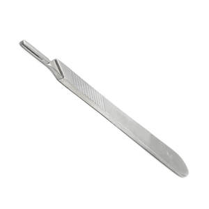 เว่ยไท่เม่ย 2026 ผลิตภัณฑ์ใหม่ ด้ามมีดผ่าตัดสแตนเลสเกรดศัลยแพทย์ พร้อมใบมีดคมกริบ ใช้ซ้ำได้ ได้รับการรับรองมาตรฐาน CE - Product Image 6