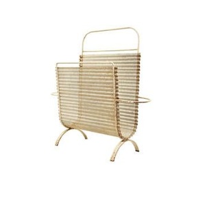 ชั้นวางจัดระเบียบแฟ้มกระดาษหนังสือพิมพ์ลวดเหล็กสำหรับห้องนั่งเล่นสำนักงานปรับขนาดได้ - Product Image 6