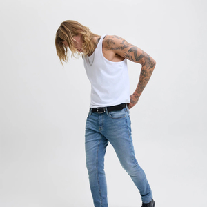 Jeans en denim grande taille pour femmes, pantalons décontractés pour hommes, nouveau design personnalisé avec logo, coupe régulière de haute qualité, brodés - Product Image 4