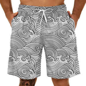 Lujo de alta calidad 100% algodón hombres Cargo Shorts 2022 último diseño venta al por mayor impresión Digital colores elegantes pantalones cortos para hombres - Product Image 1