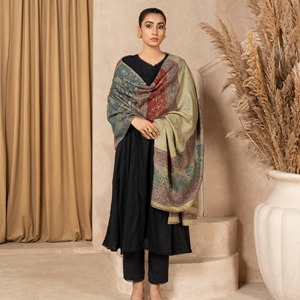 Wholesale Design Your Own <b>Ladies</b> Wool <b>Shawl</b> With Long Length Factory Direct Supplier Women Wool <b>Shawl</b> in Solid Color - Product Image 4