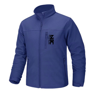 Chaqueta Softshell impermeable para exteriores personalizada para hombre para deportes con logotipo personalizado - Product Image 1