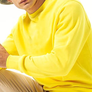 Vêtements de sport Sweat-shirts de couleur jaune en coton polaire Meilleure vente Sweat-shirts à manches longues de style nouveau pour hommes - Product Image 5