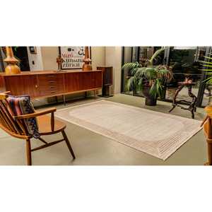 Alfombra Moderna Multicolor Netline PR003, 60% Viscosa, 40% Acrílico, para Dormitorio, Estudio o Habitación Infantil - Product Image 1