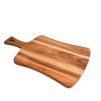 Planche à découper durable en bois d'acacia écologique, motif requin, ustensile de cuisine jetable pour la cuisine et les restaurants, planche à fromage