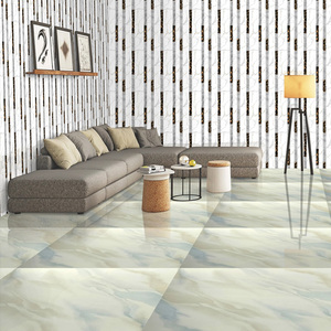 Carreaux de porcelaine polis 600*600mm Nano Poli Soluble Salt Carreaux de sol Brillant Salon Carreau de porcelaine - Product Image 5