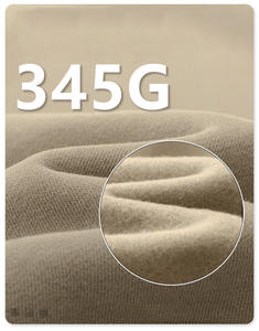 Ensemble de pantalons de survêtement lourds motif solide surdimensionné deux pièces avec pantalons de survêtement à revers ODM Hoodies pour hommes - Product Image 5