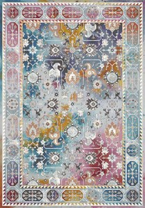 Adiva Alfombra turca hecha a máquina Alfombra antideslizante con respaldo de algodón lavable Exportación directa Gaziantep para uso doméstico Estilo Poliéster liso - Product Image 4