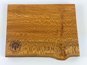 Tabla de cortar cuadrada de madera y plato de servicio-Durable y sostenible Apto para lavavajillas - Product Image 2