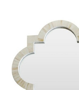 Luxury Unique Shape Bone Inlay <b>Mirror</b> Perfect For Modern <b>Vintage</b> Boho Chic Home Decor Wall Display And Functional Uses - Product Image 4