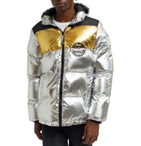 Chaqueta acolchada con cremallera para hombre, chaqueta cálida de invierno personalizada con la más nueva moda, chaqueta acolchada para hombre - Product Image 3