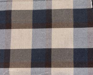 Tissu en tweed 100% polyester à motif à carreaux multicolores 350 g/m² anti-boulochage de qualité supérieure pour vêtements homme et femme - Product Image 3