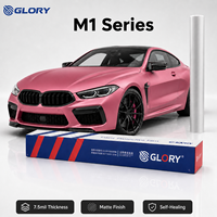 Film de protection de peinture TPU mat transparent Glory M1 7,5 mil 1,52 m x 1 m PPF automobile pour le detailing et l'installation professionnel des voitures