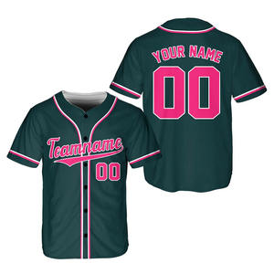 Maillots de baseball personnalisés Meilleurs vêtements de sport pour les équipes avec design et logo respirants - Product Image 1