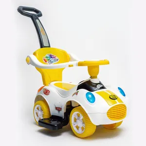 Obral besar mainan bayi mobil berkendara anak mainan mobil dorong dorong empat roda kereta dorong untuk anak-anak dengan desain khusus