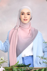 2023 meilleure vente chaude personnalisé Crush mousseline de soie écharpe islamique Niqab visage couverture femmes traditionnel musulman vêtements accessoire - Product Image 4