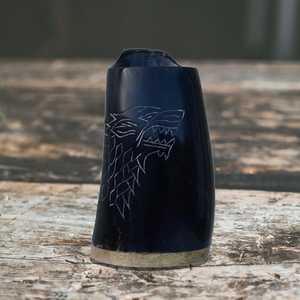 Tankard de cuerno antiguo vikingo de alta calidad, taza para beber, búfalo de agua para cerveza y beber agua, disponible en taza de cuerno barata - Product Image 1