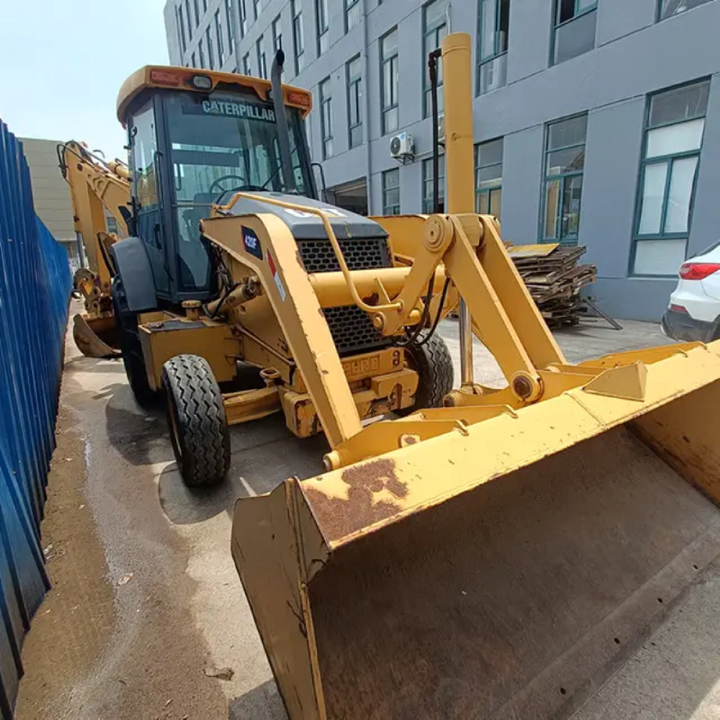 Used Backhoe Original Loader CAT Backhoe Loader CAT 420F 420F2 Good Condition in Stock for Sale