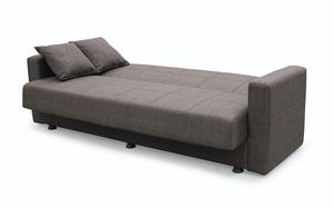 Canapé-lit moderne en velours extensible à trois places carré rectangulaire pour appartement sous-sol hôtels villas hôpitaux salon - Product Image 2