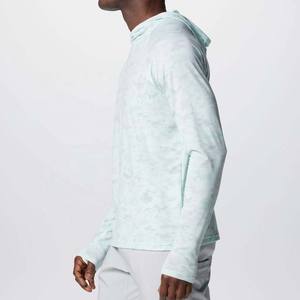 Camisas de pesca de manga larga con protección solar para hombre, UPF 50, ligeras, impermeables, sublimación, Anti Uv, con capucha, ropa de pesca - Product Image 4