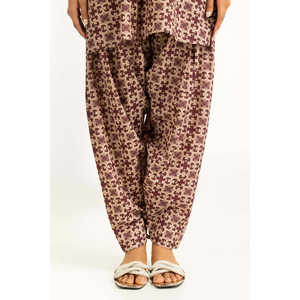 Conjunto Coordinado Crepe Estampado IPST-55066, Estilo Casual, Blusa sin Cuello con Mangas Tres Cuartos - Product Image 3