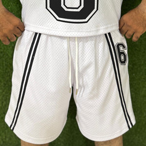 OEM Unisex <b>Knitted</b> Polyester/Cotton Quick Dry Basketball Jersey Unique Design High Street Training Uniform Summer Breathable - Product Image 4