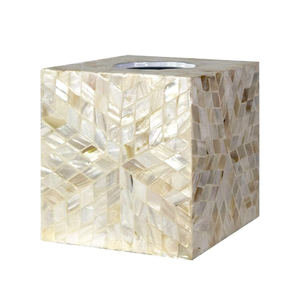 Caja de Madera para Pañuelos con Incrustaciones de Madreperla, Decoración Vintage para el Hogar, para Mesa, de Vietnam - Product Image 3