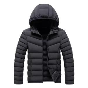 Parka de alta calidad, chaqueta de invierno, piel de Lobo, relleno acolchado, capucha extraíble desmontable, abrigos para hombre, chaqueta de piel Parka - Product Image 2