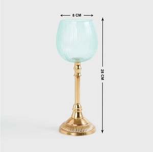 ที่ใส่เทียนโลหะแบบใหม่สำหรับตกแต่งบ้านและสำนักงาน งานแต่งงาน งานเลี้ยง งานอีเว้นท์ ผลิตในอินเดีย ขายส่ง - Product Image 3