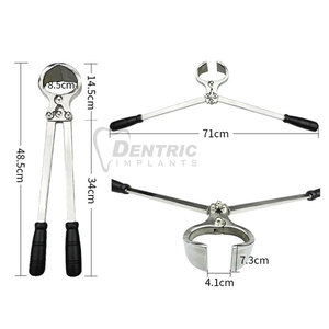 Portaagujas Burdizzo de Acero Inoxidable Reutilizable para Castración de Animales Grandes, Instrumento de Castración para Ganado, Implantes Dentricos OEM - Product Image 3