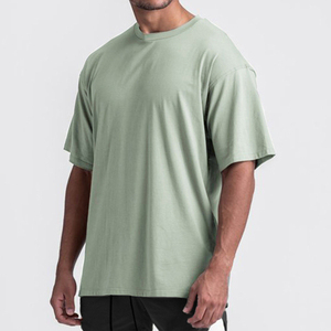 Nouveauté OEM, conception personnalisée, t-shirts pour hommes, été à col en O, coton et polyester, coupe régulière, t-shirts amples à manches courtes - Product Image 1