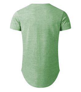 T-shirt décontracté pour homme, col rond, 100 % coton peigné respirant et confortable, tendance été 2025 - Product Image 2