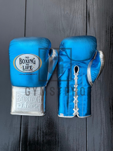 No Boxing No Life Gants de boxe en cuir de vachette à lacets, rembourrage épais à 4 couches, évacuation de l'humidité, respirants, réglables - Product Image 6