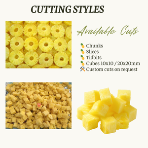 Emballage sous vide d'ananas congelé IQF de qualité supérieure pour l'exportation du Vietnam dans un emballage en vrac - Product Image 2