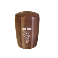 Urnes de crémation pour cendres adultes de cercueil funéraire en métal de conception attrayante pour les urnes de crémation commémoratives de souvenir de vente chaude